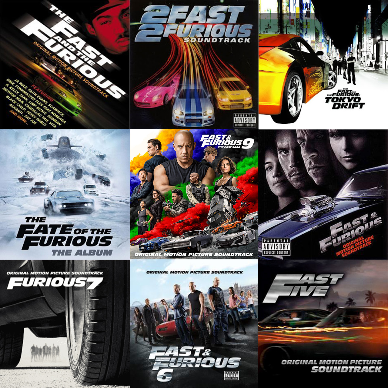 fast & furious soundtracks