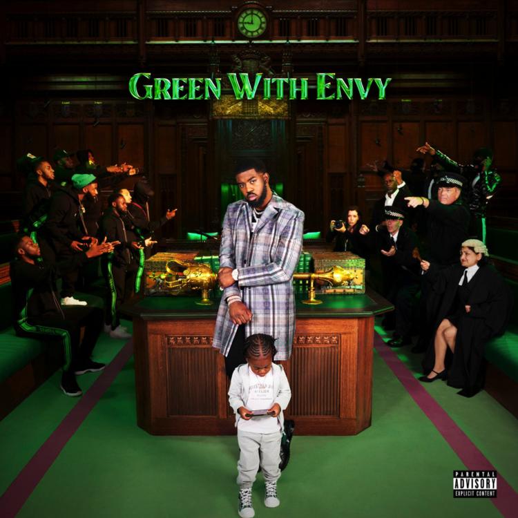 tion wayne green with envy album cover