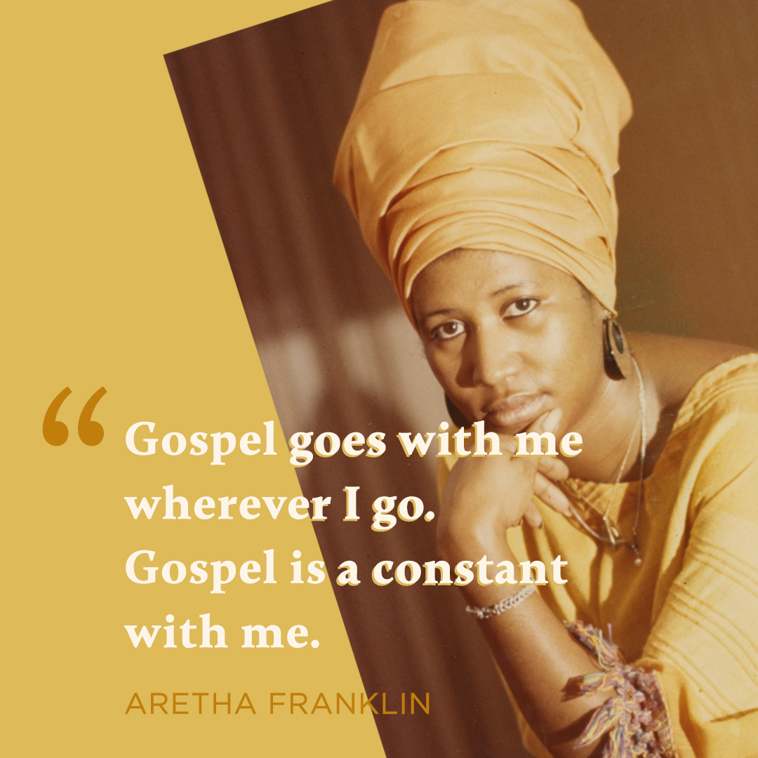 aretha franklin gospel quote