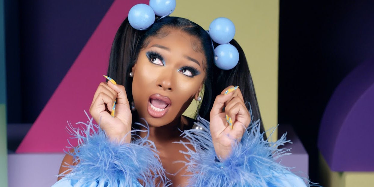 Meg Thee Stallion in video for Cry Baby